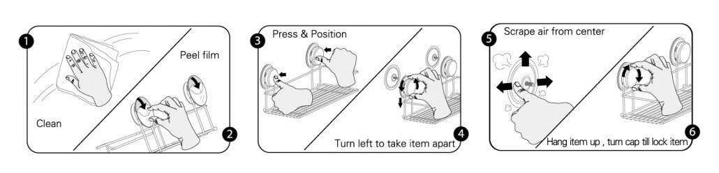 suction fix 3 steps